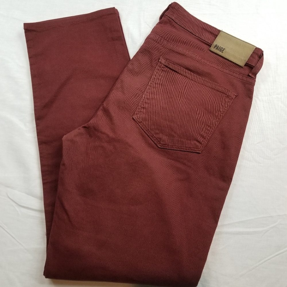 🔥SOLD🔥Paige Federal Slim Straight Jeans 33x30